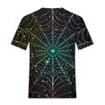 thumbnail image 5 of Jsaierl Halloween Shirts Women Plus Size Pumpkin Ghost Graphic Tees Loose Fit Round Neck T-shirt Short Sleeve Holiday Blouse Tops Halloween Costumes, 5 of 5