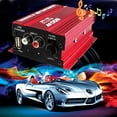 thumbnail image 3 of Deyuer 500W 12V Mini 2CH HiFi Stereo Audio Power Amplifier Car MP3 Speaker Portable, 3 of 7