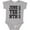 AC-Heather Grey, variant on Inktastic Juneteenth June 19, 1865 Boys or Girls Baby Bodysuit