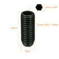 thumbnail image 2 of Unique Bargains Ball Point Set Screws, M12 x 30mm High Carbon Steel Metric Spring Hex Socket Grub Screw 2 Pack, 2 of 7