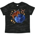 thumbnail image 3 of Inktastic Taurus Constellation Zodiac Sign Illustration Boys or Girls Toddler T-Shirt, 3 of 5
