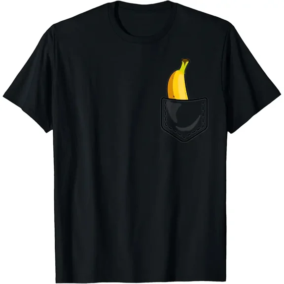 Funny Banana Pocket Cool Summer Great Vegan Gift T-Shirt