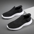 thumbnail image 7 of nsendm Male Shoes Adult Size 14 Casual Men Shoe Fashionable New Pattern Simple Solid Color Lightweight Comfortable All Mens Suede Shoes Casual White 9.5, 7 of 7