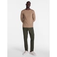 thumbnail image 2 of George Men's and Big Men's Cotton Crewneck Tee with Long Sleeves, Sizes XS-3XL, Big 2XB-6XB & Tall MT-4XLT, 2 of 5