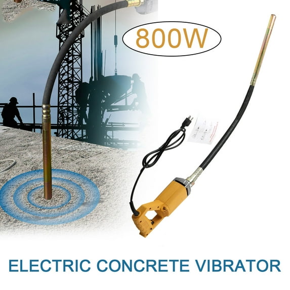 ECUTEE Handheld Power Concrete Vibrator 800W Portable Pencil Electric Concrete Vibrator