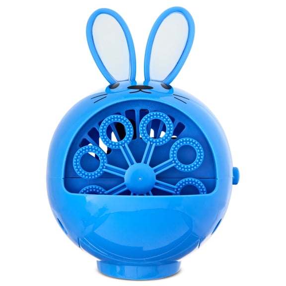 Bunny Bubble Machine, Blue, 5.5", Easter by Way To Celebrate