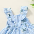 thumbnail image 6 of Happy Town Kids Toddler Girls Dress Princess Sleeveless Beach Butterfly Sundress, 6 of 8