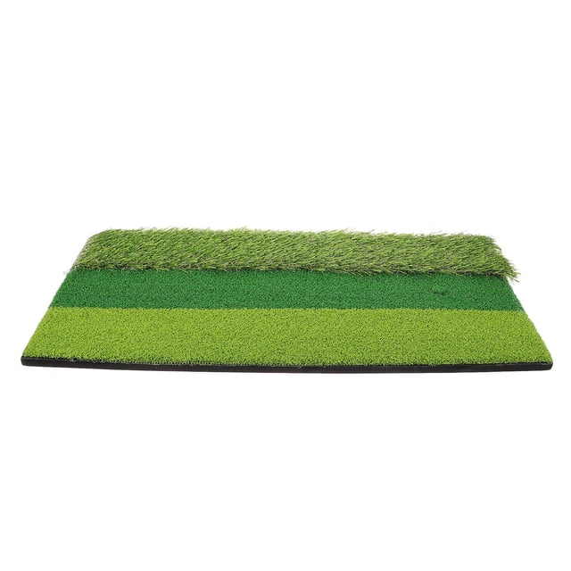 OUNONA Ball Control Improvement Golf Training Mat Plastic Green 1Set for Practice Versatility