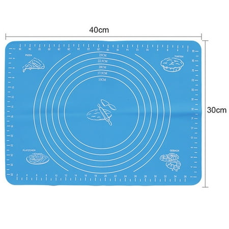 

Silicone Non-Stick Silicone Thickening Mat Rolling Dough Liner Pad Pastries Cake Bakeware Paste Flour Table Sheet New
