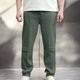 thumbnail image 1 of Ceisia Men Solid Color Corduroy Drawstring Pants Elastic Waist Tapered Leg Gift Trousers, 1 of 3