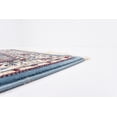 thumbnail image 5 of Rugs.com Rabia Collection Rug – 3' x 13' Runner Blue Low Rug Perfect For Hallways, Entryways, 5 of 7