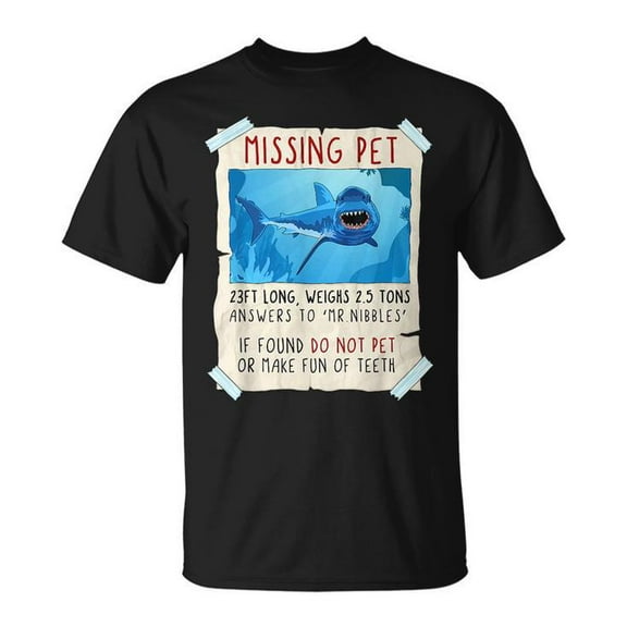 Simple Fit Shark Shark Great White Shark Unisex T Shirt Gift For Him/Her