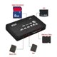 thumbnail image 5 of Inteprter Computadora Lector de tarjetas TF Tarjetas de memoria de oficina Adaptador USB PC de escritorio Estaciones de acoplamiento para portátiles Blanco, 5 of 6