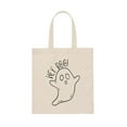 thumbnail image 6 of Ghost Canvas Tote Bag Designs | Halloween Trick or Treat Bag, 6 of 7