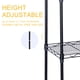 thumbnail image 5 of Shelving Simple Deluxe, resistente, 6 estantes, 180 x 35 x 182 cm, color negro, 5 of 8