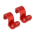 thumbnail image 2 of 2 abrazaderas resistentes para manguera de freno para motocicletas XR250 XR400 y la mayoría de . Rojo, 2 of 8
