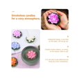 thumbnail image 2 of Rasaware Water Floating Lotus Flowers Sensor Led Battery Candles (6 Pcs), 2 of 7