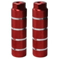 thumbnail image 1 of EeaseMX 1 par de pedales de bicicleta con eje trasero y cilindro, accesorio práctico para exteriores (rojo), 1 of 7