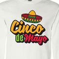 thumbnail image 4 of Inktastic Cinco De Mayo with Sombrero Long Sleeve T-Shirt, 4 of 5