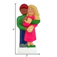 thumbnail image 6 of Ornaments by Elves Personalized Engaged Biracial Couple Ornaments 2024 Engagement Gifts for Couples, 6 of 10