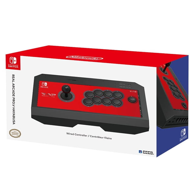 Control HORI Nintendo Switch Real Arcade Pro V Hayabusa Fight Stick Hori Nintendo Switch y PC