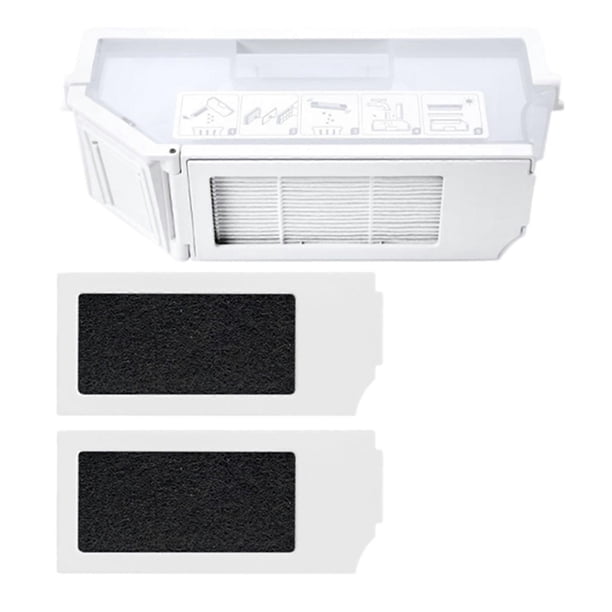 Dust Box With HEPA Carbon Filter Parts Compatible For X1s Pro Vaccum Cleaner Dust Collecting Box Replacement Accessories