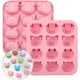 thumbnail image 1 of 2pcs Funny Pig Silicone Molds for Chocolate, Pig Face Candy Mold Silicone for Gum, Almond Candy, Soft Candy, Jelly, Pudding, Gelatin, Soap, Candle, Ic, 1 of 4
