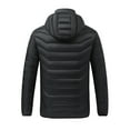 thumbnail image 4 of Letdown Heated Jacket for Men Women 23 Heating Zones Hooded Coat Jackets USB Winter Unisex Body Warm Thermal Coats (Battery Not Included) (Black, M), 4 of 10