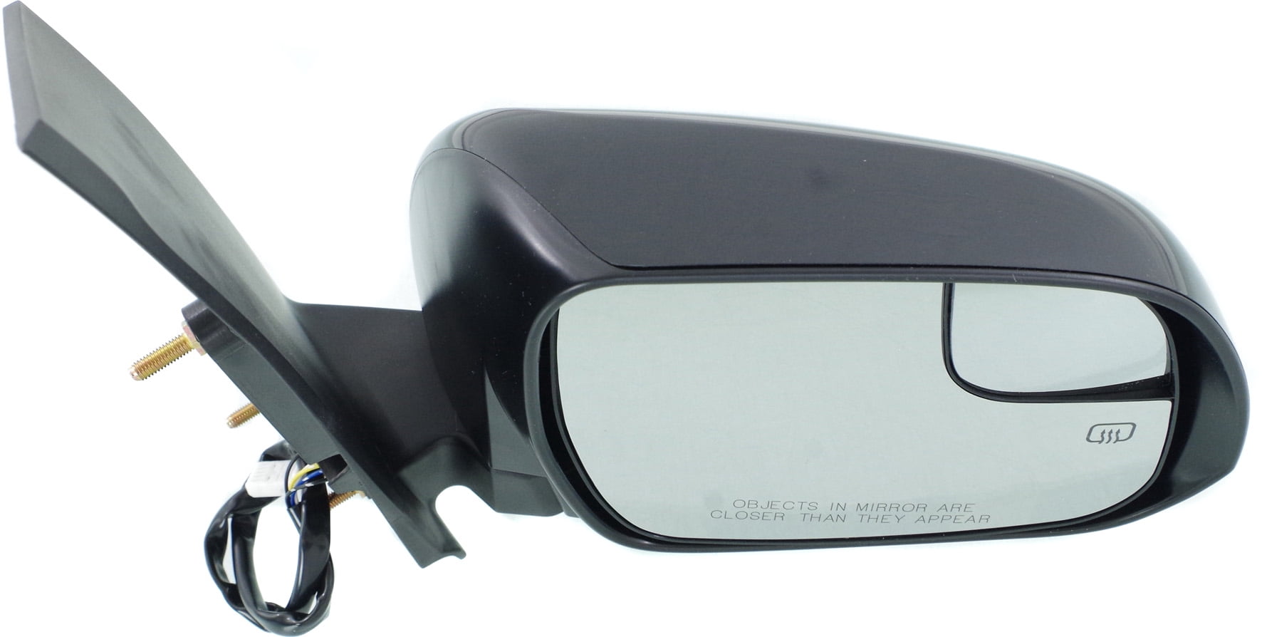 Mirror Compatible With 2015-2020 Toyota Sienna Right Passenger Side Heated W/ Blind Spot Corner Glass Paintable Kool-Vue