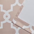 thumbnail image 4 of Exclusive Home Curtains Ironwork Sateen Woven Room Darkening Blackout Grommet Top Curtain Panel Pair, 52x108, Blush, 4 of 8