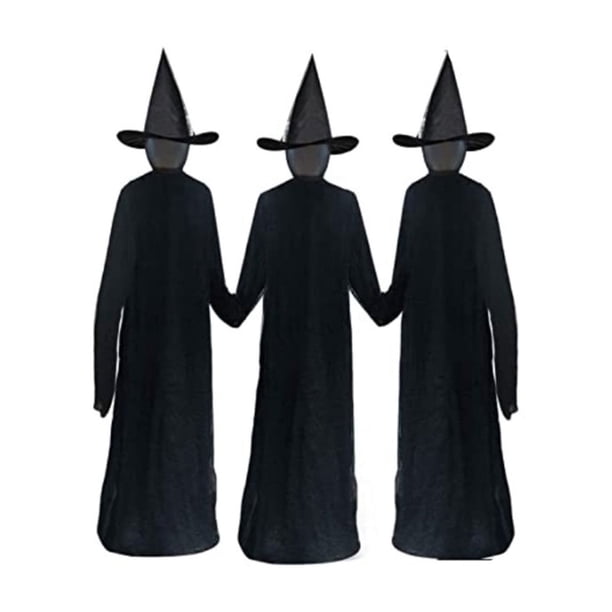 Clearance! Halloween Decorations! Halloween Colorful Lighting Effects Holding Hands With Witch Ghosts Party Atmosphere Setting Scene Decoration Props Buy 2 Get 3