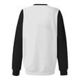 thumbnail image 5 of MeetoTime Sweat-Shirt pour Femmes Mode Automne Manches Longues Col Rond Ample avec Poche, 5 of 5