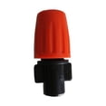 thumbnail image 5 of Boquilla atomizadora ajustable con cierre de un solo cabezal de color naranja con boquilla de riego conjunta para jardín, refrigeración de techos de patios y eliminación de polvo, 5 of 5