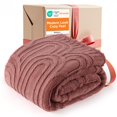 thumbnail image 1 of Manta Bedsure GentleSoft Twin para Cama, Acogedora Rosa Empolvado, 1 of 9