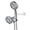 Chrome, variant on sumerain Dual Shower Heads with Handheld Spray, 3 Ways High Pressure Showerhead Combo with 8 Spray Modes,Brushed Nickel