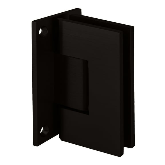 CRL V1E0370RB Oil Rubbed Bronze Vienna 037 Series Wall Mount Full Back Plate Hinge