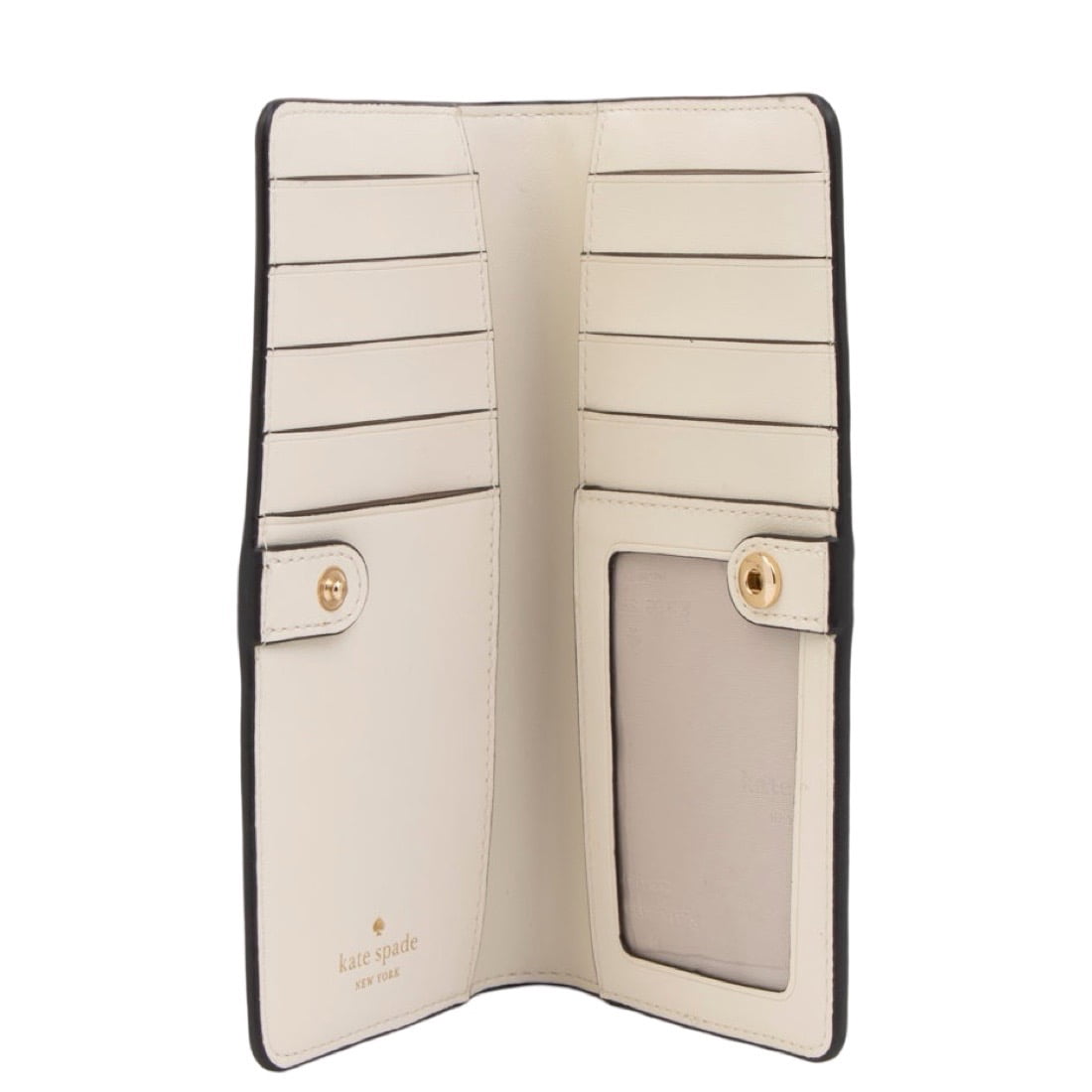 Kate Spade New York Women's Madison Slim Bifold Wallet (Matcha Latte)