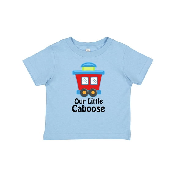Inktastic Train Our Little Caboose New Baby Boys or Girls Baby T-Shirt