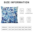 thumbnail image 5 of BANET saurs Throw Pillow Cover Colorful Elasmosaurs Decorative Pillow Case Square Pillowcase 12x12in, 5 of 5