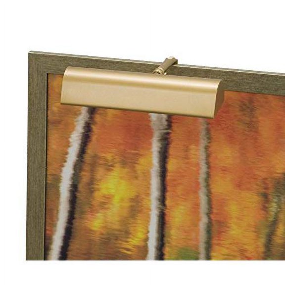 House of Troy T8-81-CA Classic Traditional - 1 Light Picture Light-2.25 Inches Tall and 8 Inches Wide Mahogany Bronze B10 Candelabra Base Mahogany Bronze Finish with Metal Shade