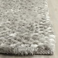 thumbnail image 6 of SAFAVIEH Saint Tropez Caymen Solid Area Rug, Silver, 4' x 6', 6 of 7