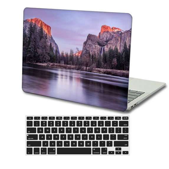 KSK KAISHEK Hard Shell Only Compatible 2023 2022 2021-2016 Released MacBook Pro 13" with Retina Display + Black Keyboard Cover Model: A1706&A1708&A1989&A2159&A2251&A2289&A2338 M1 Purple series 0123
