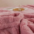 thumbnail image 4 of YZEGDCH Throw Blanket Reversible Plush Fluffy Large Big Blanket Home Warm Plush Throw Blankets for Couch, Sofa, Bed, 4 of 6