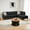 Black Grey, variant on Wzlam Sectional Couch for Living Room Furniture Sets, Black Grey Linen L Shape Chaise, Modern 3 Piece Sofa Sets for Bedrooms, Apartments and Offices(Facing Left Chaise)