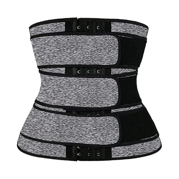 PEASKJP Women's Moisture-Wicking Shapewear Tummy Control Body Shaper Tank  Tops Butt Lift Underwear, Gray XL