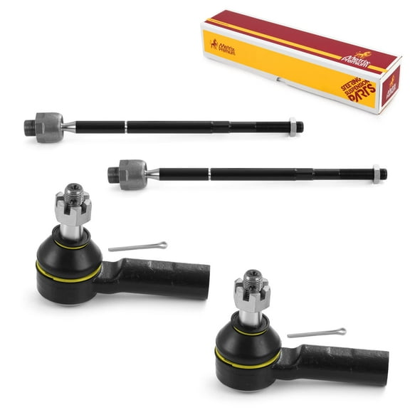 Metrix Premium Chassis Parts - 4 PC Inner & Outer Tie Rod End Kit Fits 2011-2012 Ram 1500, 2009-2010 Dodge Ram 1500, 2006-2008 Dodge Ram 1500, Replacement EV800098, ES80574