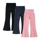 thumbnail image 2 of Cowsor 3PC Girls Flare Leggings Kids Bell Bottoms High Waisted Bootcut Yoga Dance Flared Pants, 2 of 7