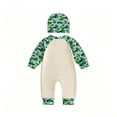thumbnail image 4 of Ulanda Newborn Baby Boy Clothes Outfits Letter Printed Romper Pants Set Infant Baby Boy Clothing 0 3 6 9 12 18 Months (Green, 3-6 Months), 4 of 4