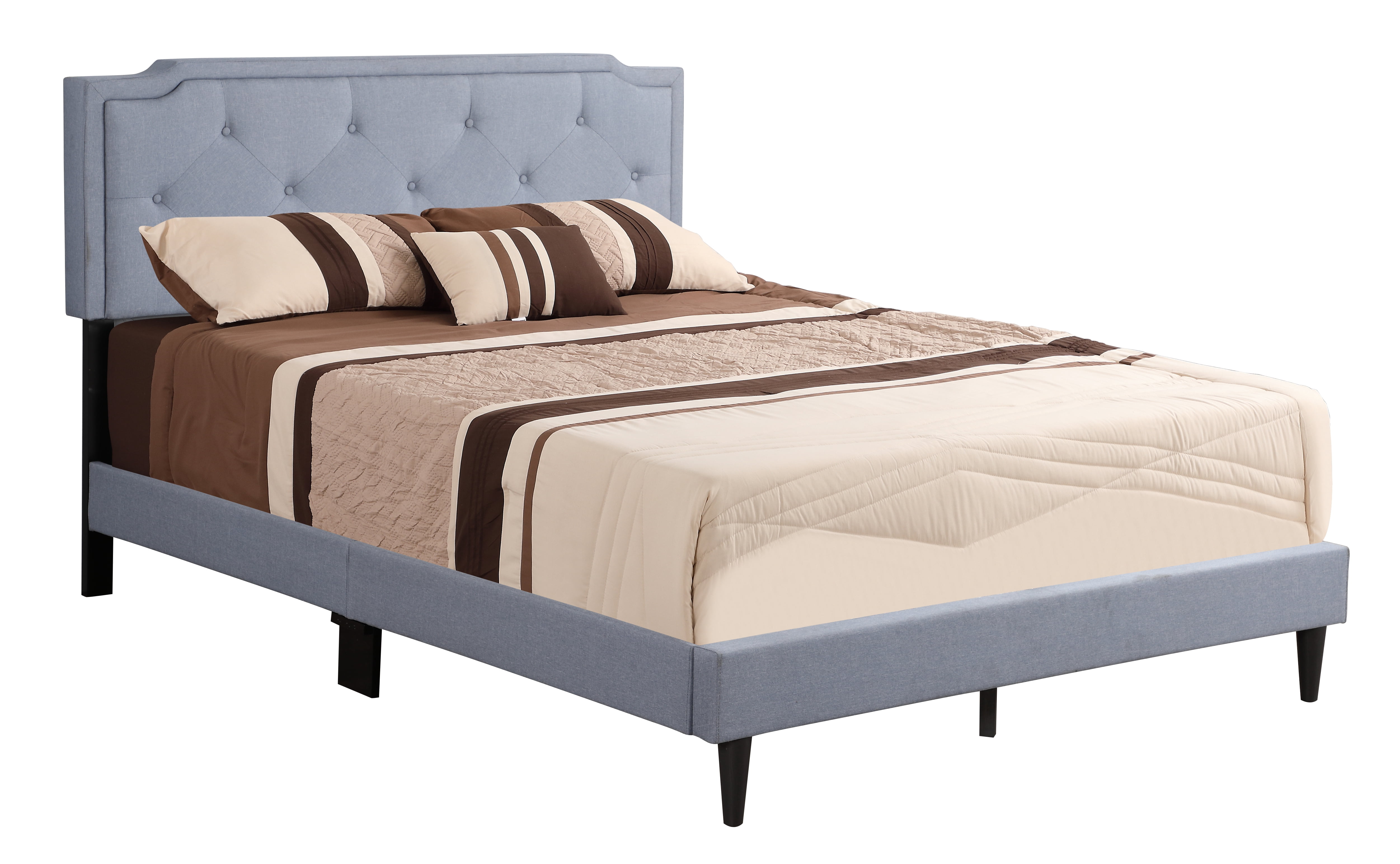 Glory Furniture Deb Full Bed in Blue Color