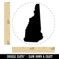 thumbnail image 2 of New Hampshire State Silhouette Rubber Stamp for Scrapbooking Crafting Stamping - Mini 1/2 Inch, 2 of 7